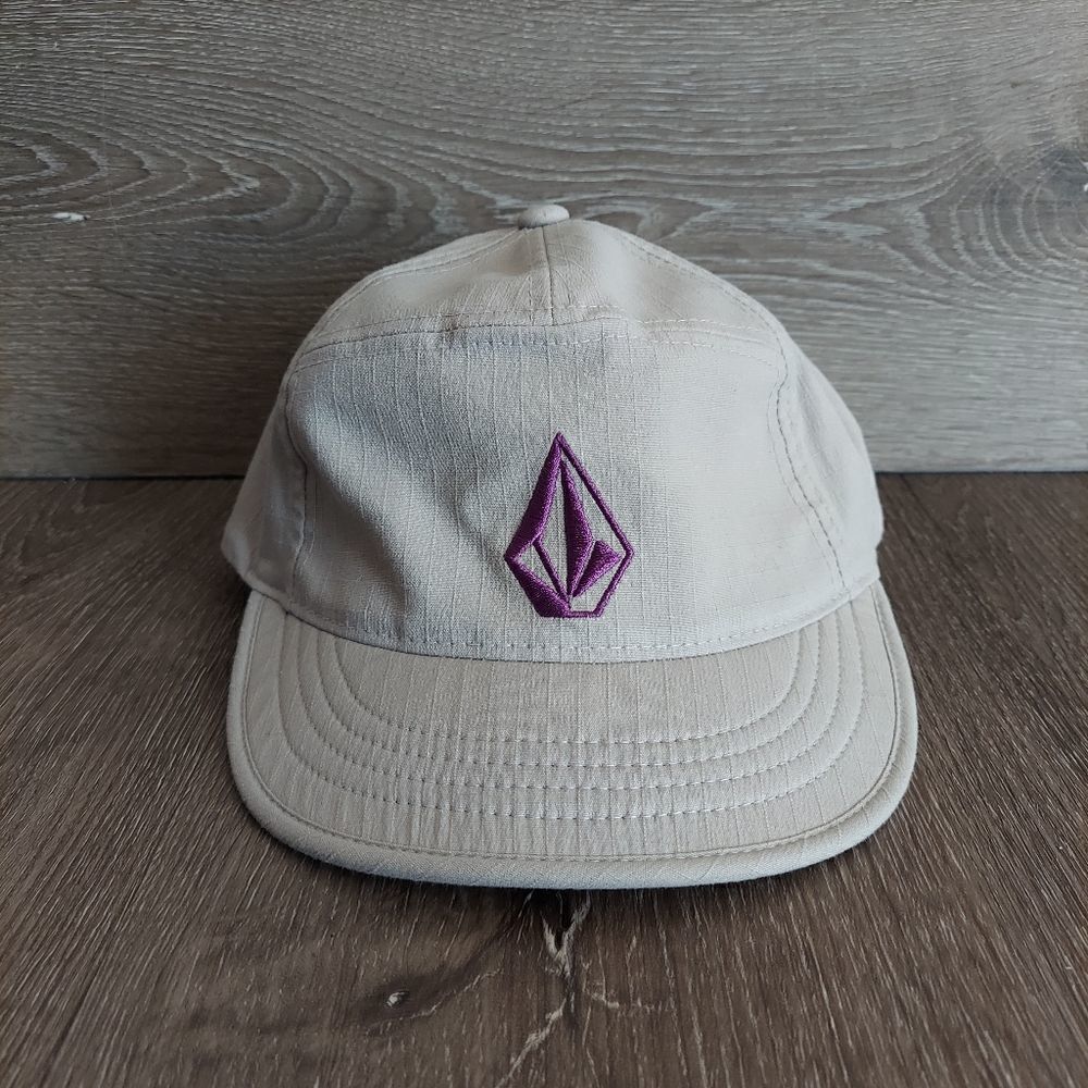 Volcom Flexfit Gray Hat Womens OSFA